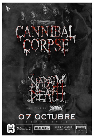 CANNIBAL CORPSE & NAPALM DEATH