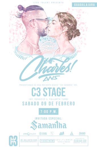 CHARLES ANS EN GDL. PRESENTACIÓN DE SU NUEVO DISCO