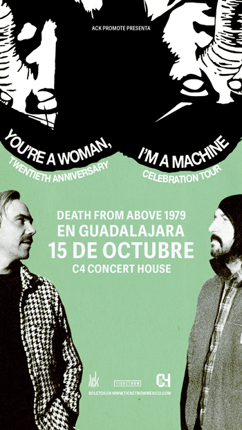 DEATH FROM ABOVE 1979 EN GUADALAJARA