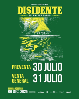 DISIDENTE | 25 AÑOS