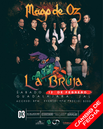 LA BRUJA - TRIBUTO A MAGO DE OZ