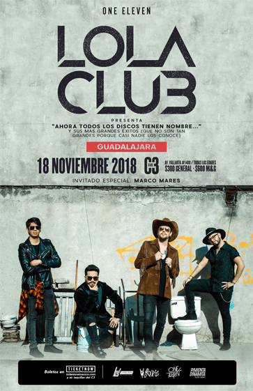 Boletos | LOLA CLUB | TicketNow