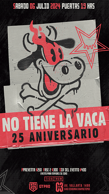 NO TIENE LA VACA 25 ANIVERSARIO