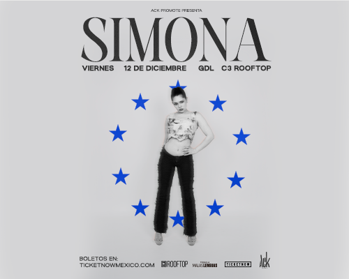Simona Singer Boletos | Simona en Guadalajara | TicketNow