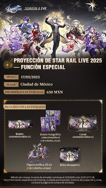 Star Rail LIVE 2025 - Especial
