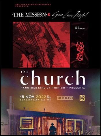 BUNDLE ANOTHER KIND OF MIDNIGHT (The Mission UK + Gene Loves Jezebel + The Church)